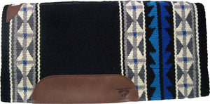 Wool Show Blankets with Wear Leathers