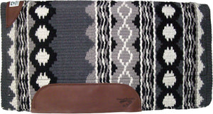 Wool Show Blankets with Wear Leathers