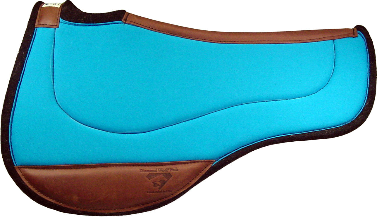 Diamond Wool Endurance Contoured Felt Saddle Pad - The Stagecoach West